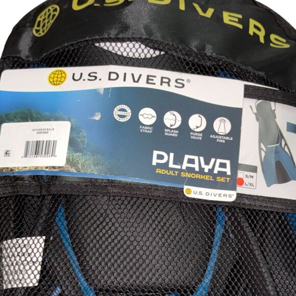 U.S. Divers Playa Adult Snorkelinh Set-Size L/XL Adult-New! - Picture 2 of 5